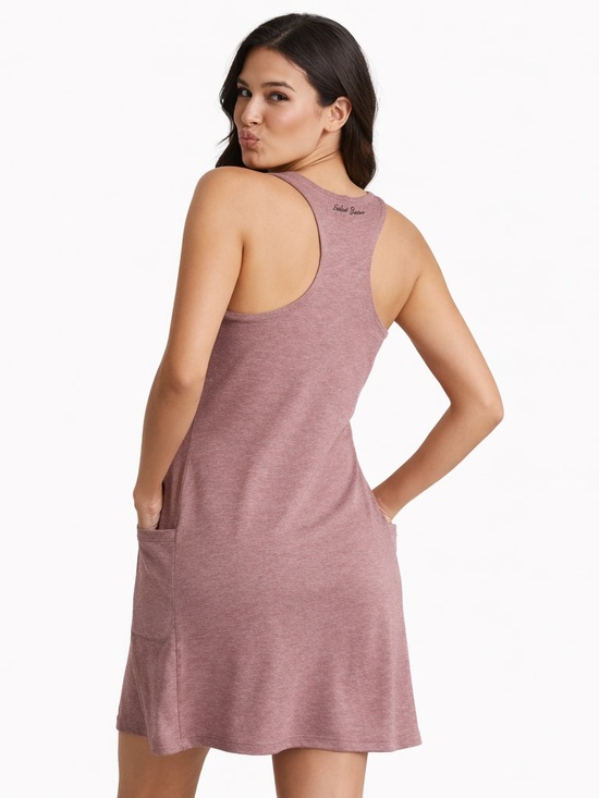 Eddie Bauer Dresses & Skirts - Eddie Bauer Coastal Breeze Active Dress Racerback Dusty Rose Size Medium
